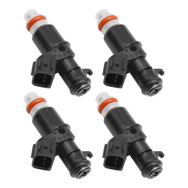 4PCS Fuel Injector Nozzles Flow Matched Fuel Injectors 1.8L 16450-RNA-A01