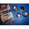Gatehouse NEW Gatehouse Cup Pulls 3/4" Satin Nickel 4 Pack 0308717 FREE SHIPPING MS13