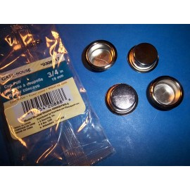 Gatehouse NEW Gatehouse Cup Pulls 3/4" Satin Nickel 4 Pack 0308717 FREE SHIPPING MS13