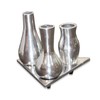 Antikas - Aluminium Vase, Small, Triangle Vase, Decoration
