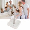 304 Stainless Steel Toothbrush Holder, Space Saving Toothpaste Storage Stand