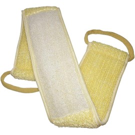 bonballoon 1 Pack Bath Loffa Lofa Luffa Loofa Loofah Premium (32"" x 4"" / 81 x 10 cm) Pouf Mesh Long for Back Handled Handle Exfoliating Shower Egyptian Body Luxurious