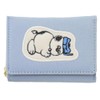 Snoopy Zip Trifold Wallet Blue Appliques Olaf