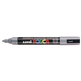 Uni PC-5M Posca Paint Pen Grey
