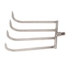 VBESTLIFE Portable Aquatic Weed Rake, 4 Teeth, Stainless Steel Head,