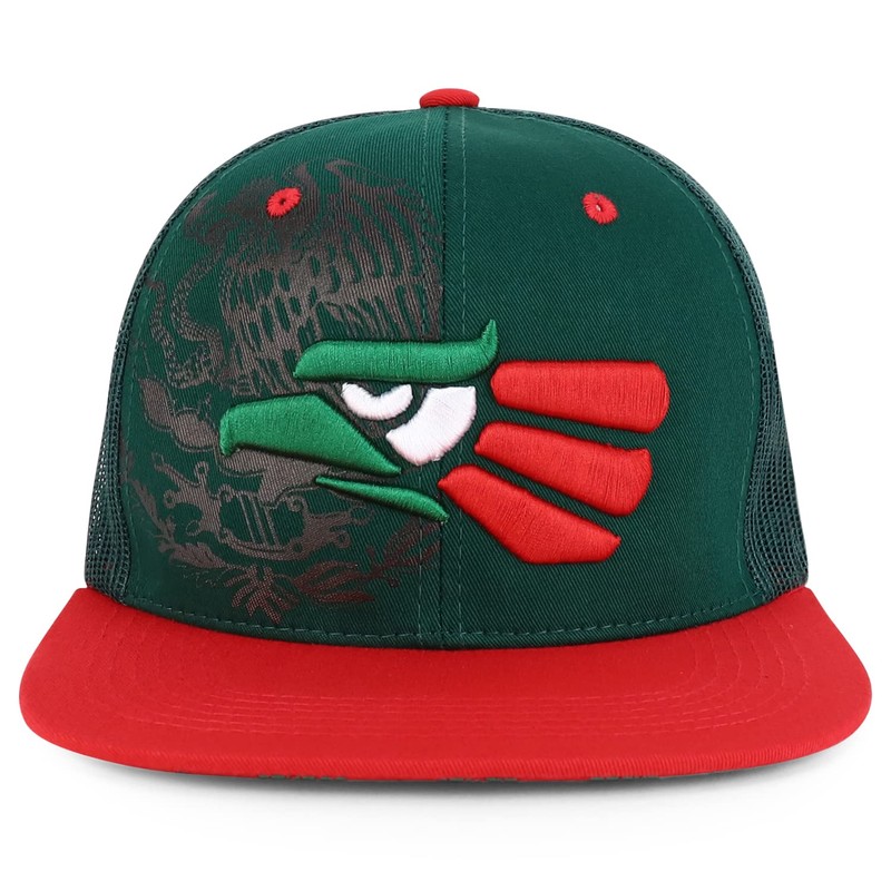 Trendy Apparel Shop XXL Hecho En Mexico Eagle 3D Gorra