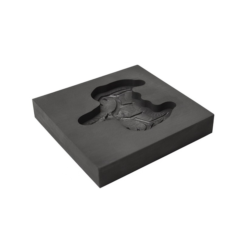 Medium - Deer Skull 3D Graphite Ingot Mold for Precious