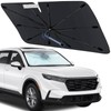 Windshield Sun Shade Umbrella for Honda CRV 2002-2025, Foldable Car