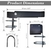 Heavy Duty Double Gate Latch for 1-3/8" Frame, Farm Gate