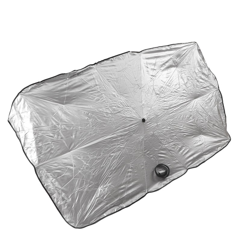 Car Sunshade Umbrella Silver Small Size Sun Protector Parasol Window