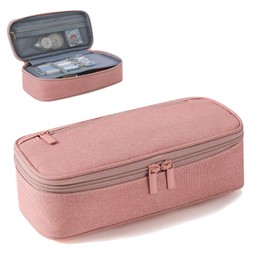 KANGSIT Large Pencil Case, Pencil Case for School Pencil Pouch Marker Pen Case Portable Stationery Pencil Bag for Office