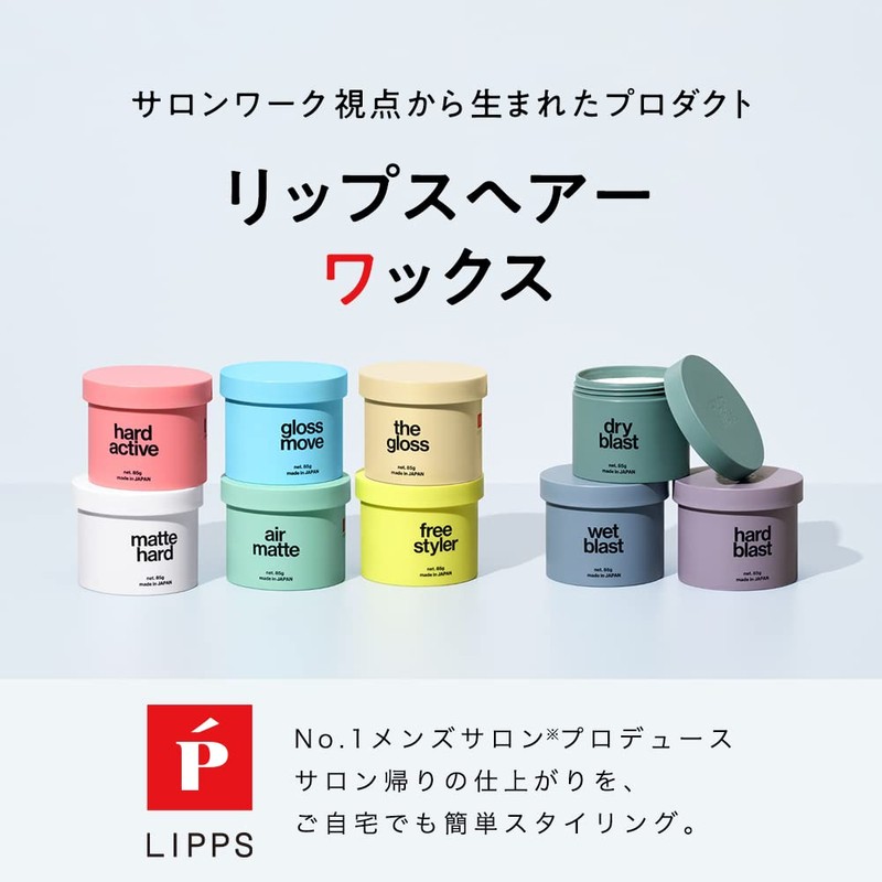 Lips Wax Men's Keep Hard Blast Bundle New Model Set