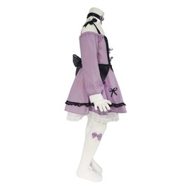 Disfraz Kuromi Kitti Cosplay Infantil Kuromy Gatita Kitti (6 años)
