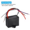 PATIKIL 4.5uF+6uF+8uF 250 V CBB61 Capacitor, 1Set Ceiling Fan Capacitor