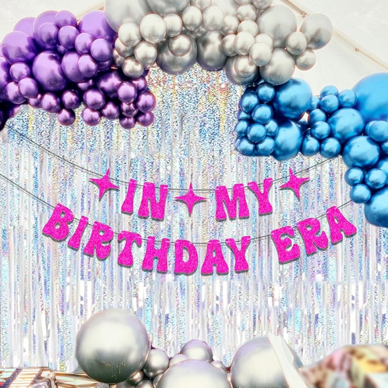 In My Birthday Era Banner Popular Singer Happy Birthday Banner