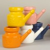 Iunipusy Nose Rinsing Can, 350 ml Ceramic Neti Pot, Robust