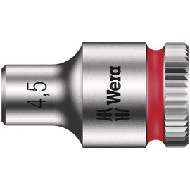 Wera 003502 Cyclop Ratchet Socket 1/4 0.18 in (4.5 mm)