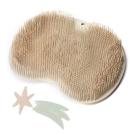 IPPON Foot Brush, Foot Wash Mat, Foot Brush, Foot Massage, Body Brush, Back Brush, Foot Odor Elimination, Foot Care, Heel Exfoliating, Antibacterial, Deodorizing (Gurege) No.78