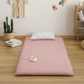 Sanko 429532-A012 Futon Cover, Washable, Single Size, Pink, Sheet, Pastel Color, Stylish, Single Item