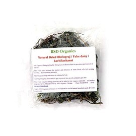 BSD Organics Natural Dried Bhringraj/False daisy/Kesharaj/karisilankanni/Kesuriya/Eclipta prostrate/Kaayyunni/Ajagara (50 Gram)