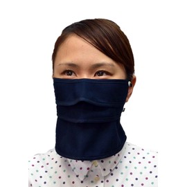 ≪マモルーノUVスポーツマスク≫紺色