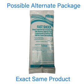 Rx Clear Mega Shock | 73% Calcium Hypochlorite | Kills Algae in Swimming Pools | Works As Pool Sanitizer Clarifier and Algicide | One Pound Bags | Single Pack