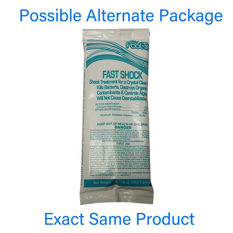 Rx Clear Mega Shock | 73% Calcium Hypochlorite | Kills