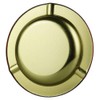Elements Round Metal Ashtray - Red 5.5"