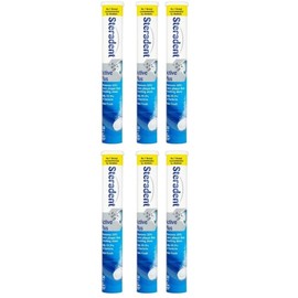 MM Active Plus Denture Cleaning Tablets – 6 Pack (180 Tablets) for Effective Denture Hygiene