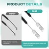 Drive-up Club Car DS Brake Cable Kit Driver and Passenger