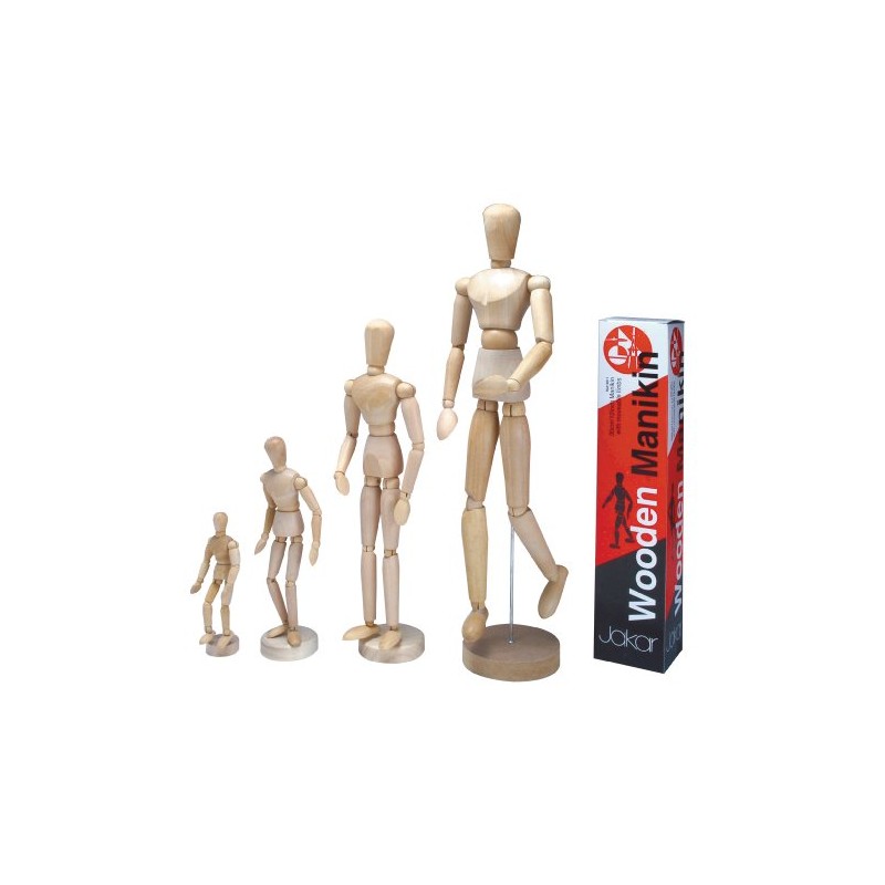 Jakar Wooden Manikin 20cm