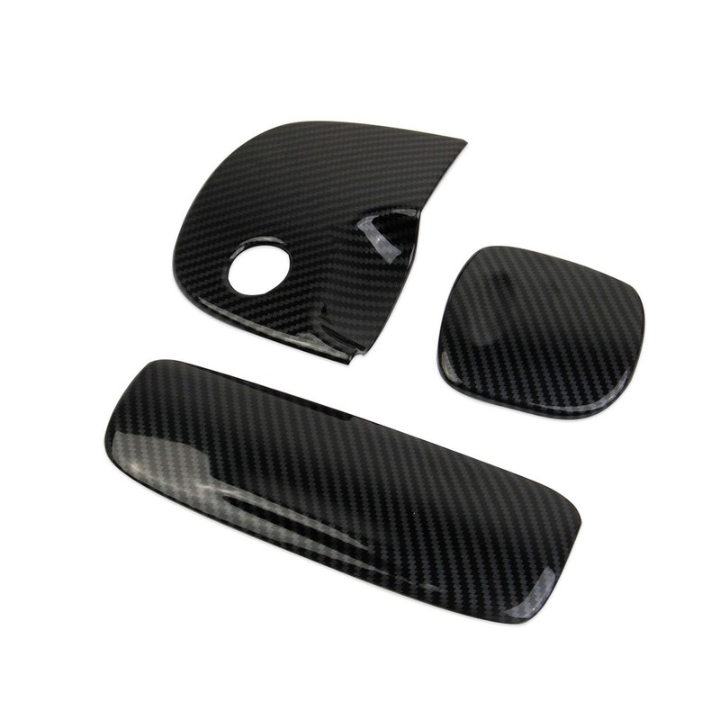 Fewshaw Carbon Fiber Style Center Consoles Shift Panel Storage Box