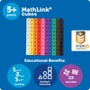 Learning Resources MathLink Cubes - Set of 100 Cubes, Ages