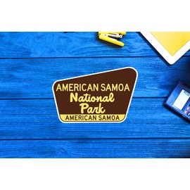 American Samoa National Park Travel Sticker Decal 3.75" Vinyl