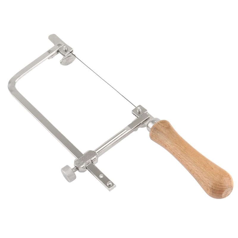 Tsudoku Coping Saw Steel Frame and 12 Pcs Diameter 1Mm