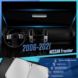 Tombyda Windshield Sunshade for Subaru Outback 2010-2014 Front Window Sun Shade Custom Sunscreen Double Layers Design