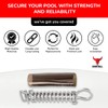 The Door Bull - Swimming Pool Cover Stainless Steel Spring