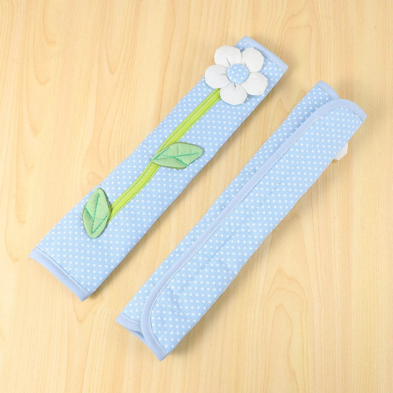 Atelierate 2PCS Pastoral Flower Polka Dot Door/Refrigerator Handle Cover Fridge