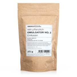 wesentlich. No. 2 Emulsifier for DIY Cosmetics and Creams 250 g Pure Vegetable