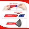 WORKPRO 18mm Retractable Utility Knife, Heavy Duty Snap-off Box Cutter