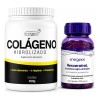 Colágeno Hidrolizado 450g Y Resveratrol 120 Cap Energeios