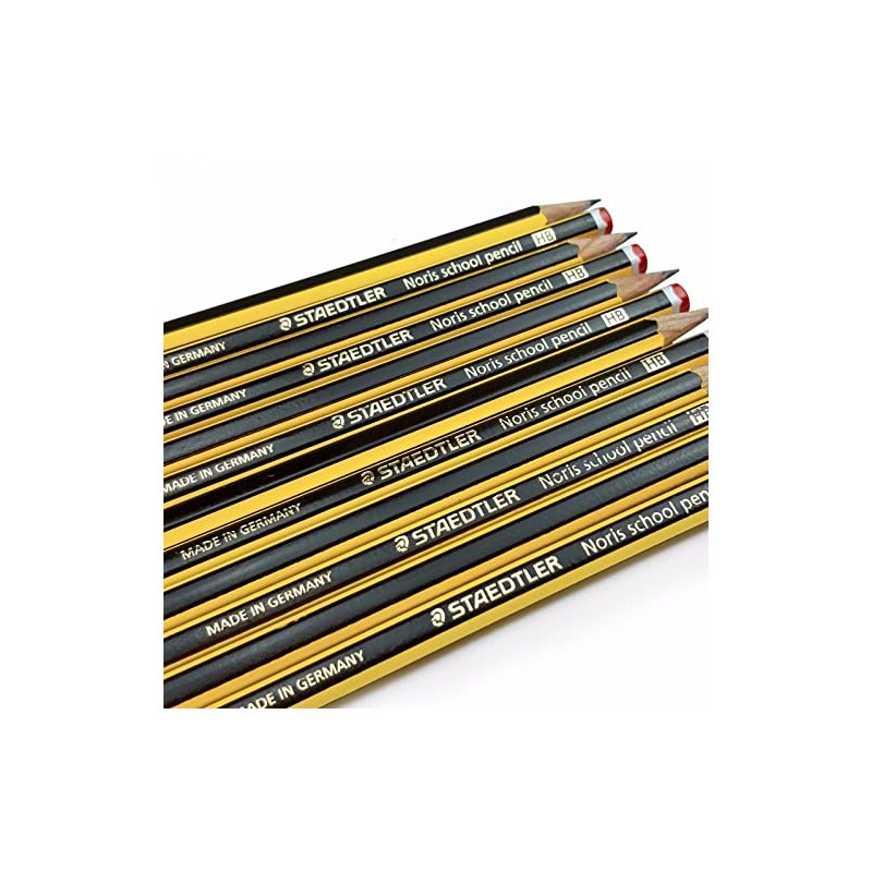 STAEDTLER Noris School Pencils 121 - HB Grade [Pack of