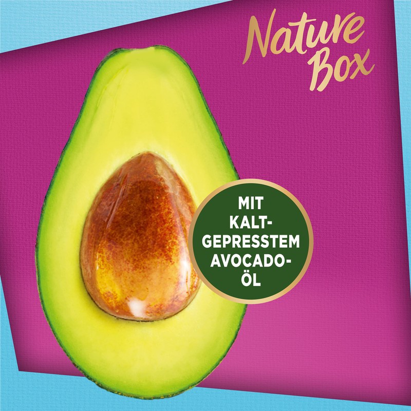 Nature Box Spülung Reparatur (80 g), fester Conditioner mit Avocado-Öl