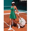 ATTRACO Tennis Dress with Separate Shorts & Bra Golf Outfits