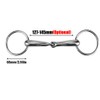 127mm Loose O Ring Stainless Steel Horse Ring Snaffle Bit