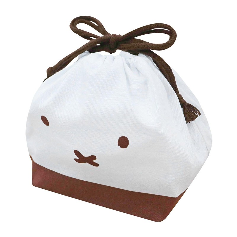 Kutsuwa MF836 Miffy Face Lunch Bag, Made in Japan