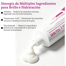 Arbutin 7.0 + TXA 4.0 Cremas Manchas Faciales, Reduce la Hiperpigmentación