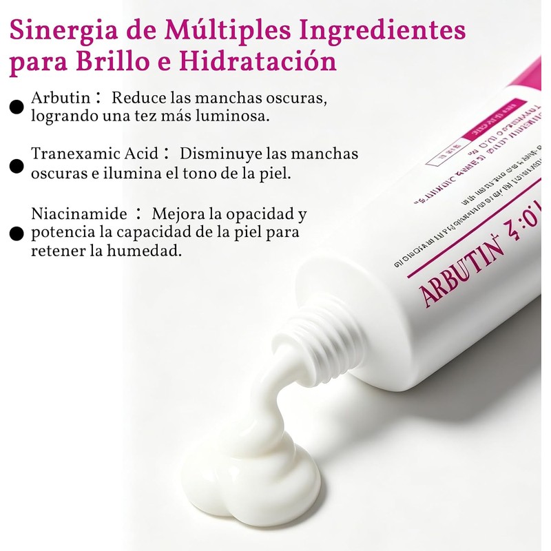 Arbutin 7.0 + TXA 4.0 Cremas Manchas Faciales, Reduce la