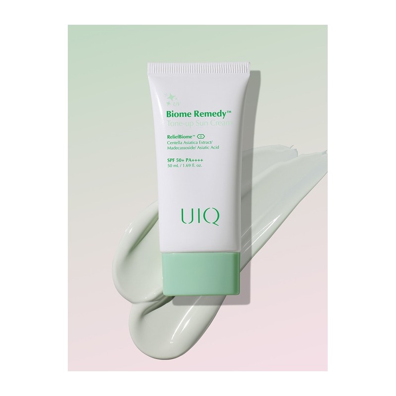 Biom Remedy Tone-Up Sun Cream Green 50ml / 바이옴 레미디