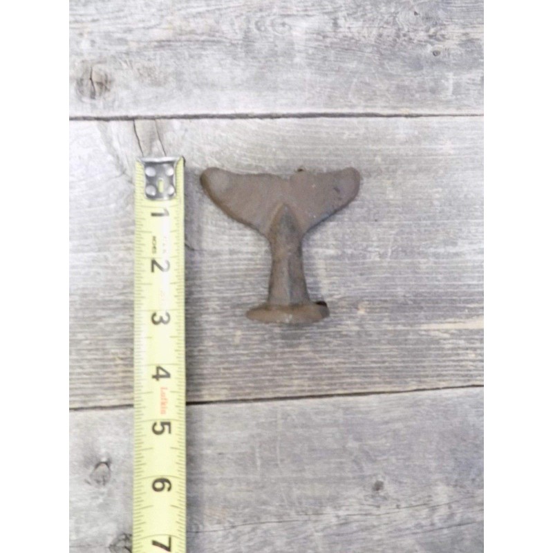 Midwest Craft House 5 Cast Iron Whale Tail Hooks Or